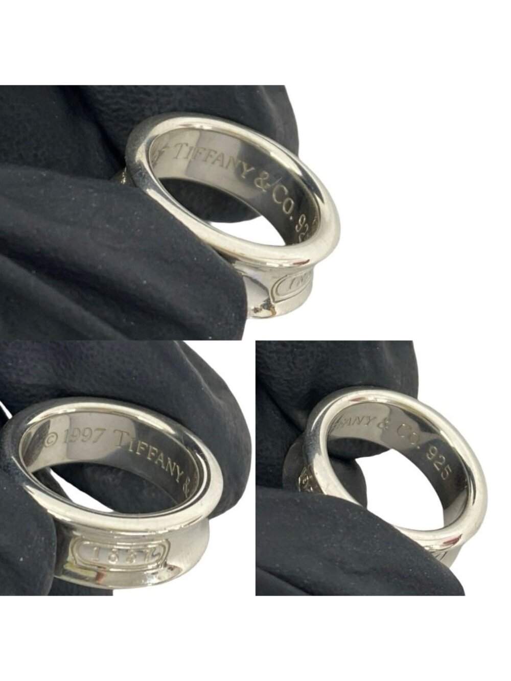 Tiffany & Co Vintage Narrow Ring 925 Sterling Silver - Picture 3 of 8
